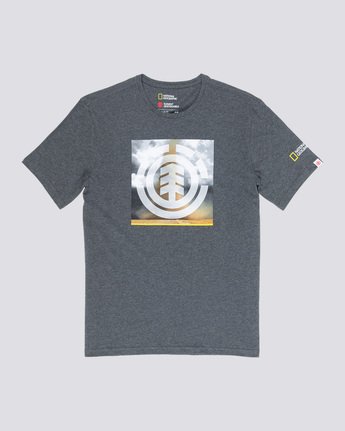 3 Combust Icon - T-Shirt Gray Q1SSG7ELF9 Element