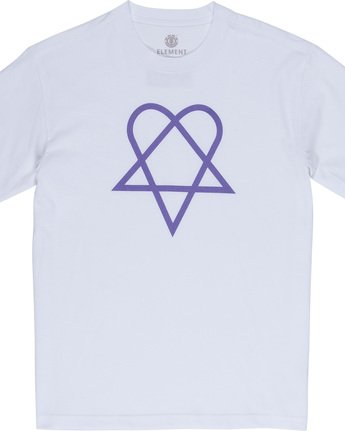 5 Margera - T-Shirt White Q1SSG8ELF9 Element