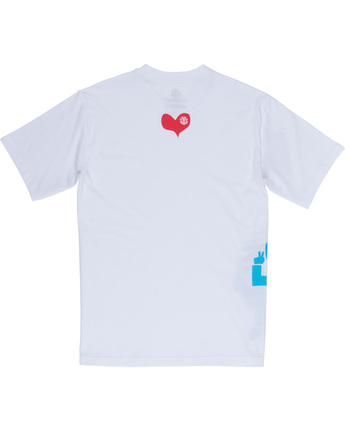 6 Barley - T-Shirt White Q1SSH1ELF9 Element