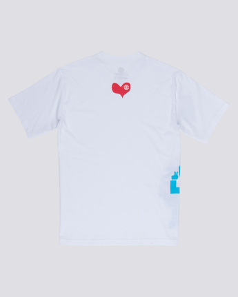 4 Barley - T-Shirt White Q1SSH1ELF9 Element