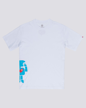 3 Barley - T-Shirt White Q1SSH1ELF9 Element