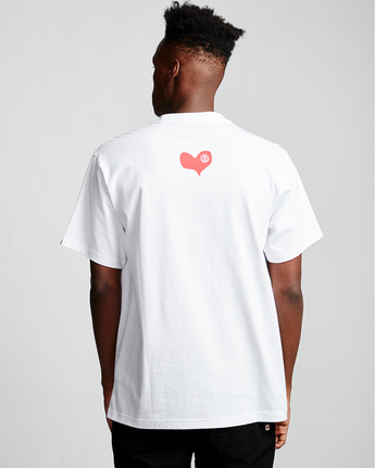 2 Barley - T-Shirt White Q1SSH1ELF9 Element