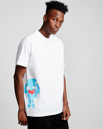 1 Barley - T-Shirt White Q1SSH1ELF9 Element