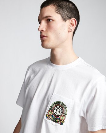 1 Muertos - T-Shirt White Q1SSH2ELF9 Element