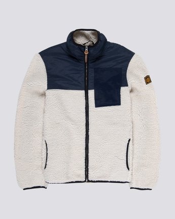 4 Abenaki Warm - Zip-Up Sweatshirt White Q1WAA4ELF9 Element