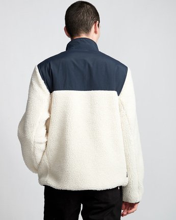 3 Abenaki Warm - Zip-Up Sweatshirt White Q1WAA4ELF9 Element