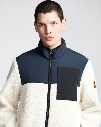 1 Abenaki Warm - Zip-Up Sweatshirt White Q1WAA4ELF9 Element