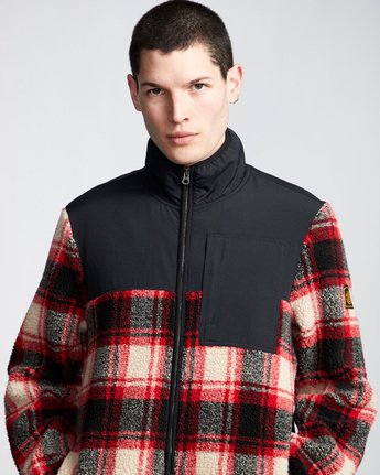 1 Abenaki Warm - Zip-Up Sweatshirt Black Q1WAA4ELF9 Element