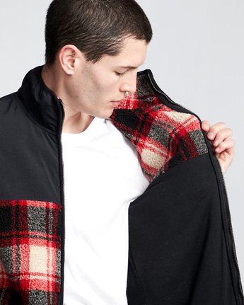 2 Abenaki Warm - Zip-Up Sweatshirt Black Q1WAA4ELF9 Element