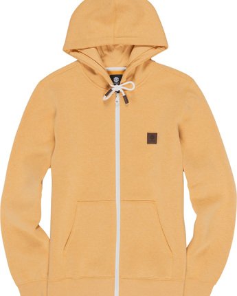 4 Heavy - Zip-Up Hoodie Yellow Q1ZHA1ELF9 Element