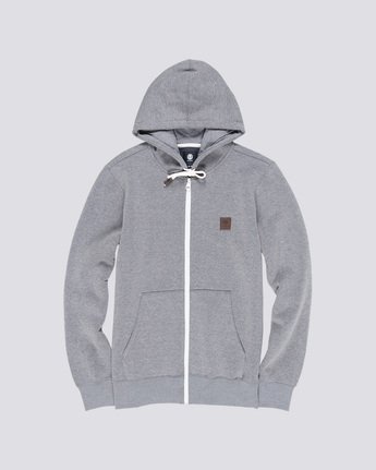 0 Heavy - Zip-Up Hoodie Gray Q1ZHA1ELF9 Element