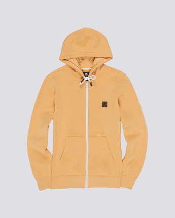 3 Heavy - Zip-Up Hoodie Yellow Q1ZHA1ELF9 Element