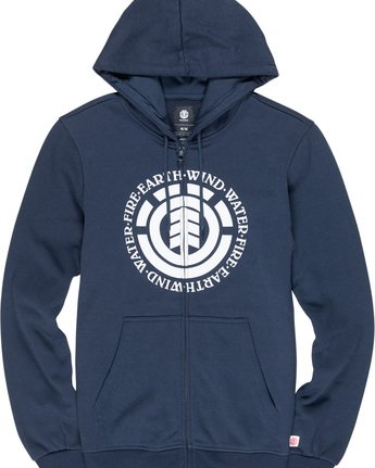 4 Seal - Zip-Up Hoodie Blue Q1ZHA2ELF9 Element