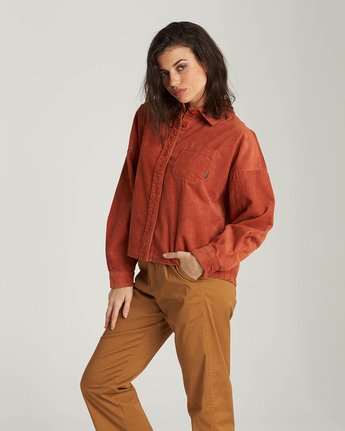 Back In Town - Corduroy Shirt  Q3SHA1ELF9
