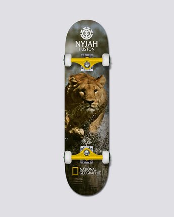 0 Nat Geo Nyjah Lion 7|75" - Skateboard  Q4CPA3ELF9 Element