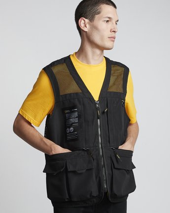 National Geographic Aether - Recycled Waterproof Vest for Men  S1JKC6ELP0