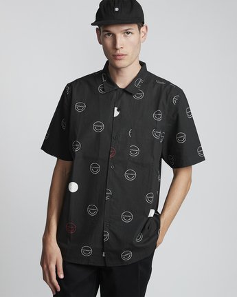 Polka Smile - Short Sleeve Shirt for Men  S1SHA3ELP0