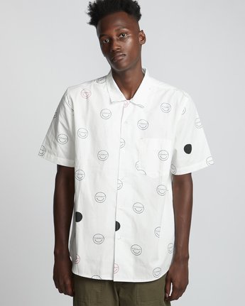 Polka Smile - Short Sleeve Shirt for Men  S1SHA3ELP0