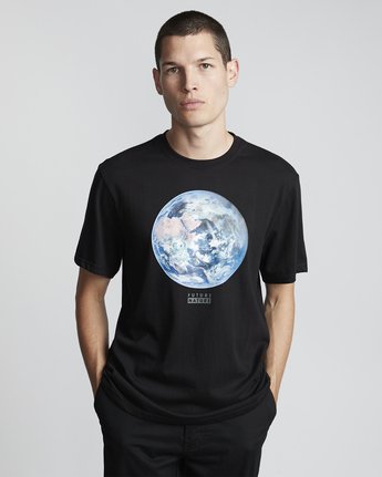 National Geographic Earth - Organic Cotton Short Sleeve T-Shirt for Men  S1SSG9ELP0