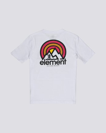 1 Sonata - Short Sleeve T-Shirt for Boys White S2SSB3ELP0 Element