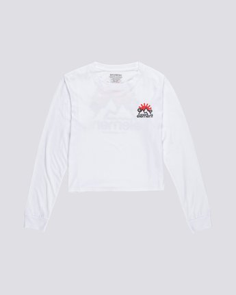 Rising Crop - Organic Cotton Long Sleeve T-Shirt for Women  S3LSA2ELP0