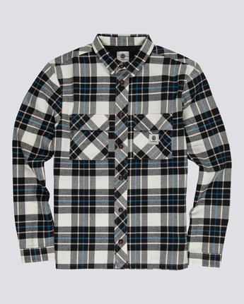Wentworth Flannel - Long Sleeve Shirt for Men  U1SHB3ELF0