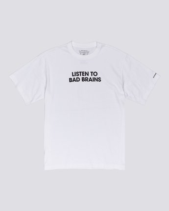 Bad Brains Listen To Bad Brains - T-Shirt for Men  U1SSI6ELF0