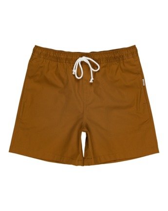 Manual Twill 17" - Elasticated Shorts for Men  W1WKC4ELP1