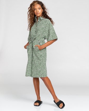 Tamlyn - Oversized Midi Shirt Dress for Women