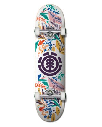 7.75" Floral Party - Skateboard  W4CPB8ELP1