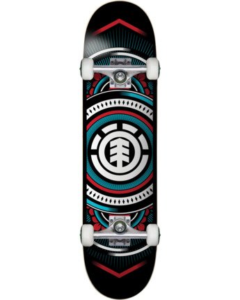 Hatched Blue 8.0 - Skateboard  W4CPC4ELP1