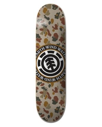 8.25" Sand Camo Seal - Skateboard Deck  W4DCD6ELP1