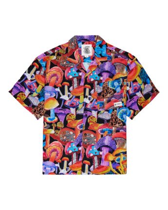 Shrooms - Short Sleeve Shirt for Men  Z1SHD1ELF1