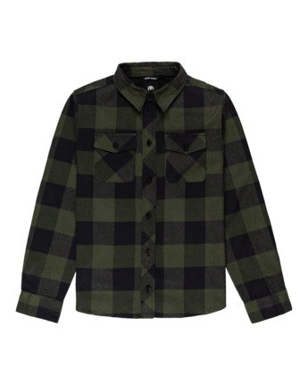 Tacoma 2 - Hooded Flannel Shirt for Boys  Z2SHB1ELF1