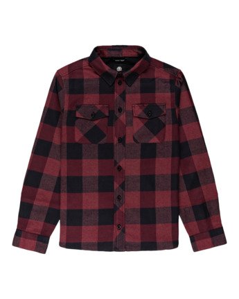 Tacoma 2 - Hooded Flannel Shirt for Boys  Z2SHB1ELF1