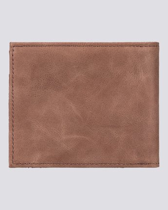 3 Avenue - Leather Wallet for Men Brown Z5LWA1ELF6 Element