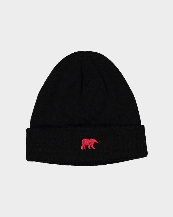 0 CA Bear Beanie Black 186814 Element