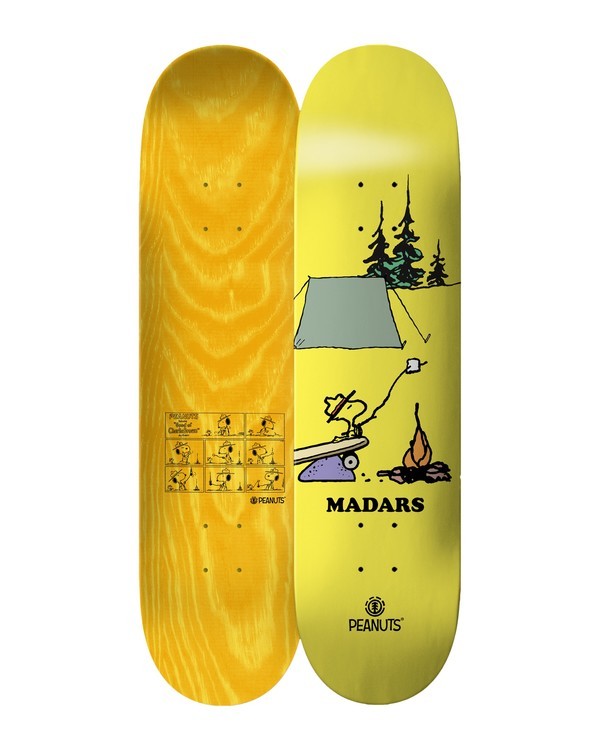Peanuts Woodstock X Madars Skateboard Deck Element