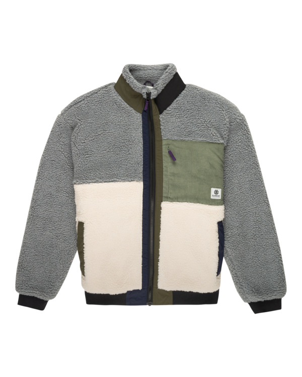 Oak ZipUp Sherpa Fleece Element