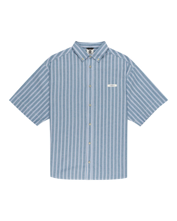 Chemise Homme Claiborne Manches Courtes - Motif Damier Blanc Et Noir - Taille L - Occasion Très Bon état
