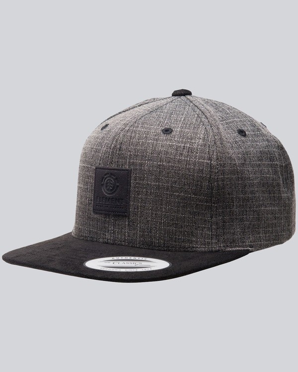 0 State Ii Cap - Head Wear for Men Black L5CTA8ELF8 Element