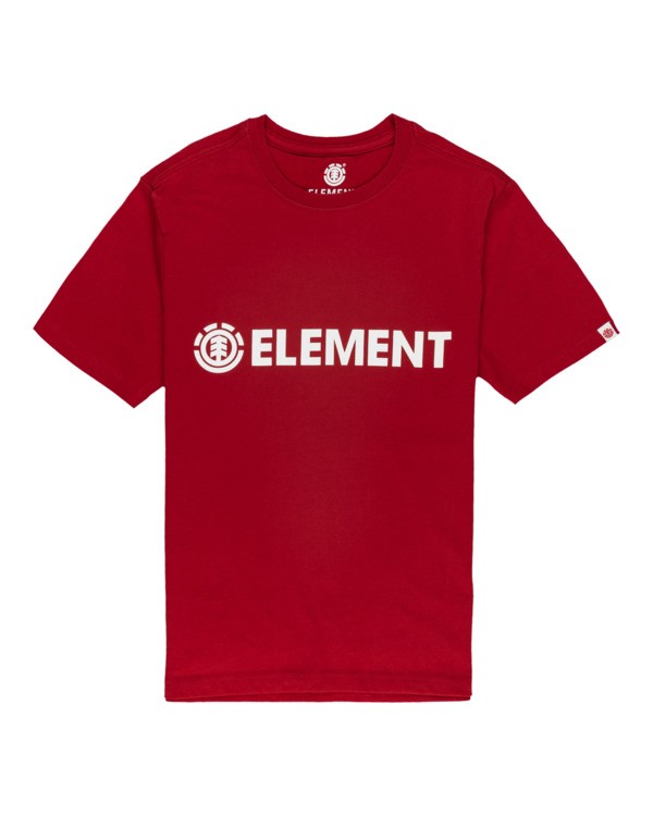 0 Blazin - Short Sleeve T-Shirt for Boys Red Q2SSA3ELF9 Element