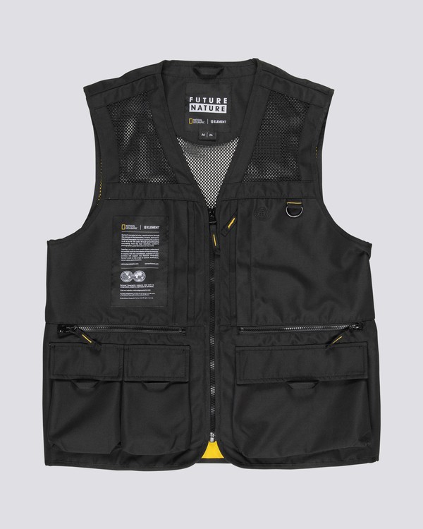 National Geographic Aether - Recycled Waterproof Vest for Men | Element