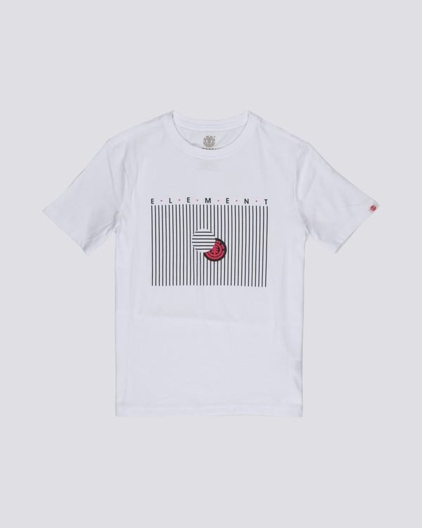 0 Odom - Short Sleeve T-Shirt for Boys White S2SSB9ELP0 Element