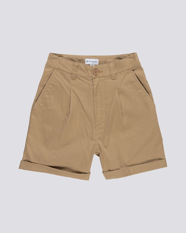 0 Olsen - High Waist Shorts for Women Gray S3WKA5ELP0 Element