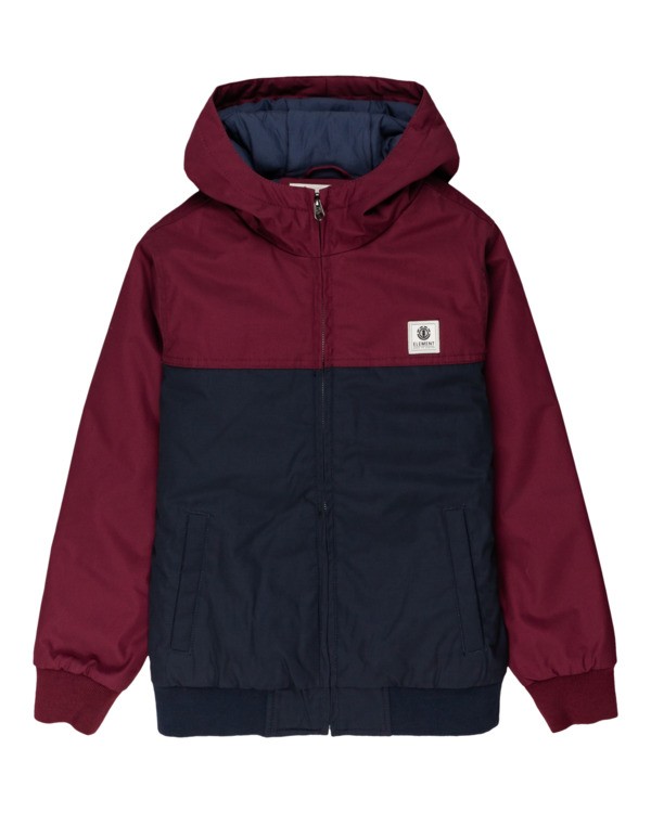 0 Wolfeboro Dulcey Two Tones - Water-Resistant Jacket for Boys Blue U2JKA3ELF0 Element