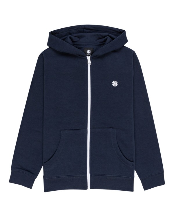0 Cornell Classic - Zip-Up Hoodie for Boys Blue W2ZHB1ELP1 Element