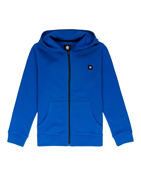 0 Olympic - Zip-Up Hoodie for Boys Blue W2ZHB2ELP1 Element