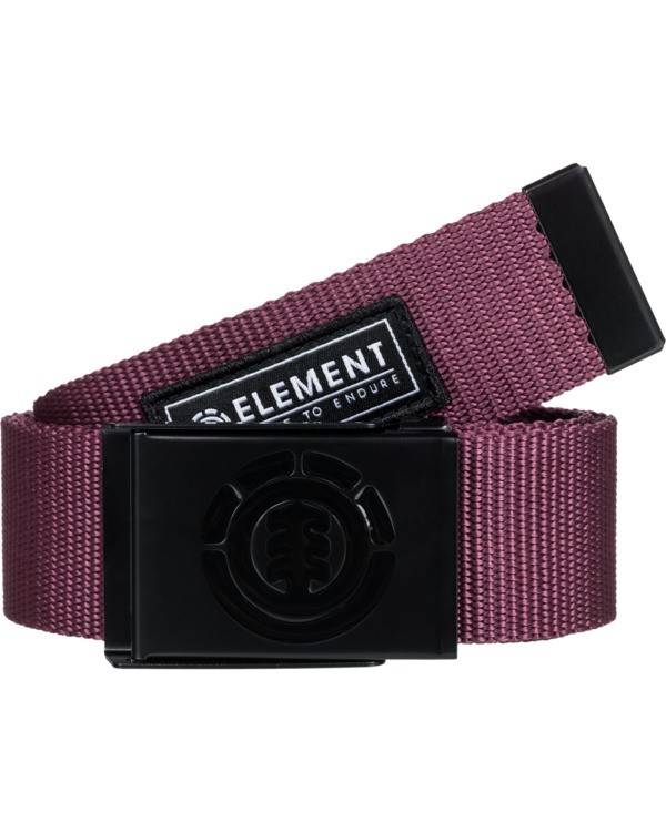0 Beyond Belt - Webbing Belt for Men Red W5BLB2ELPP Element