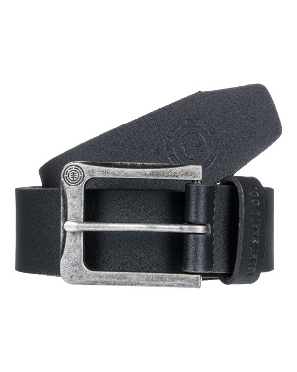 0 Poloma - Leather Belt for Men Black W5LBB1ELPP Element